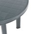 Mesa de jardín de plástico verde 89