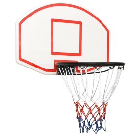 Tablero de baloncesto polietileno blanco 71x45x2