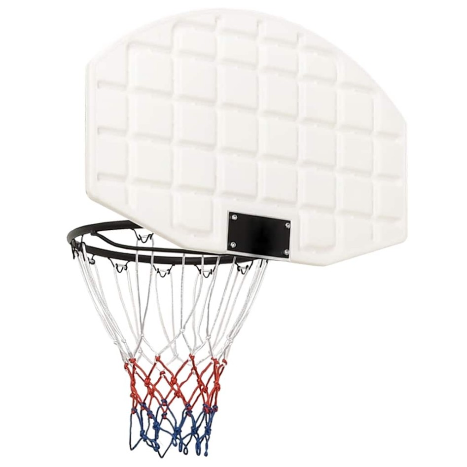 Tablero de baloncesto polietileno blanco 71x45x2