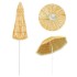 Sombrilla de playa estilo Hawaii natural 240