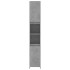 Armario de baño contrachapada gris hormigón 30x30x183,5