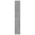 Armario de baño contrachapada gris hormigón 30x30x183,5