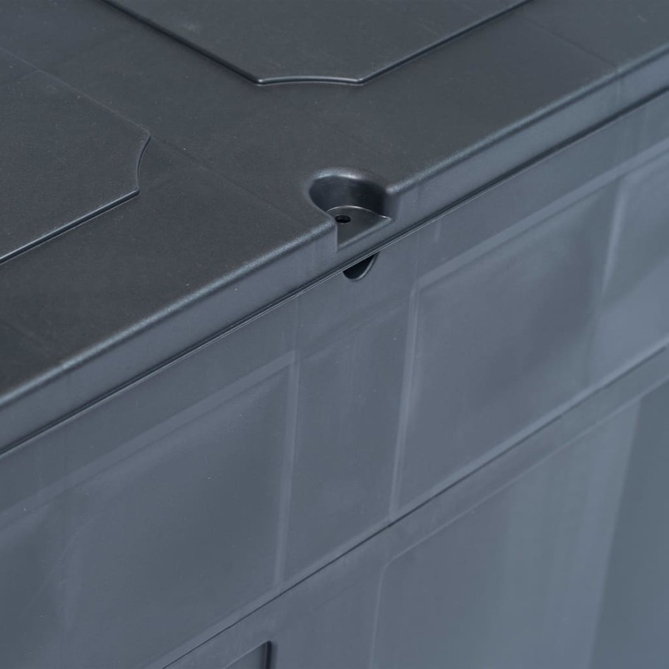 Caja de almacenamiento de jardín 320 L