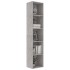 Estantería madera contrachapada gris hormigón 40x30x189