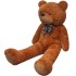 Oso de peluche grande XXL marrón 135
