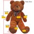 Oso de peluche grande XXL marrón 135
