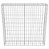 Muro de gaviones con cubiertas acero galvanizado 100x20x100