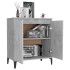 Aparador de madera contrachapada gris hormigón 60x35x70