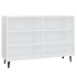 Aparador de madera contrachapada blanco 103,5x35x70