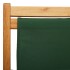 Silla de playa plegable madera de eucalipto y tela