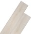 Lamas para suelo autoadhesivas PVC roble blanco 5,02 m² 2