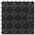 Baldosas porche relieve profundo WPC 30x30 cm 1 m² gris 11