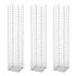 Cestas de muro de gaviones alambre galvanizado 25x25x150cm 3