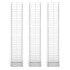 Cestas de muro de gaviones alambre galvanizado 25x25x150cm 3