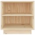 Mesitas de noche 2 unidades madera maciza de pino 40x34x40