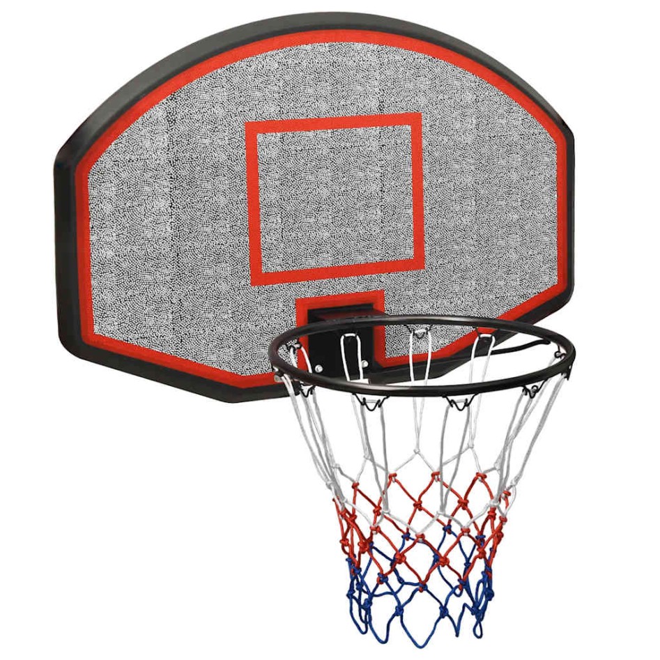 Tablero de baloncesto polietileno negro 90x60x2