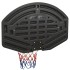 Tablero de baloncesto polietileno negro 90x60x2