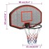Tablero de baloncesto polietileno negro 90x60x2