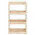 Estantería/divisor de espacios madera de pino 60x30x103,5