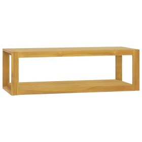 Armario de baño de pared madera maciza de teca 110x45x35