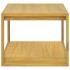 Armario de baño de pared madera maciza de teca 110x45x35