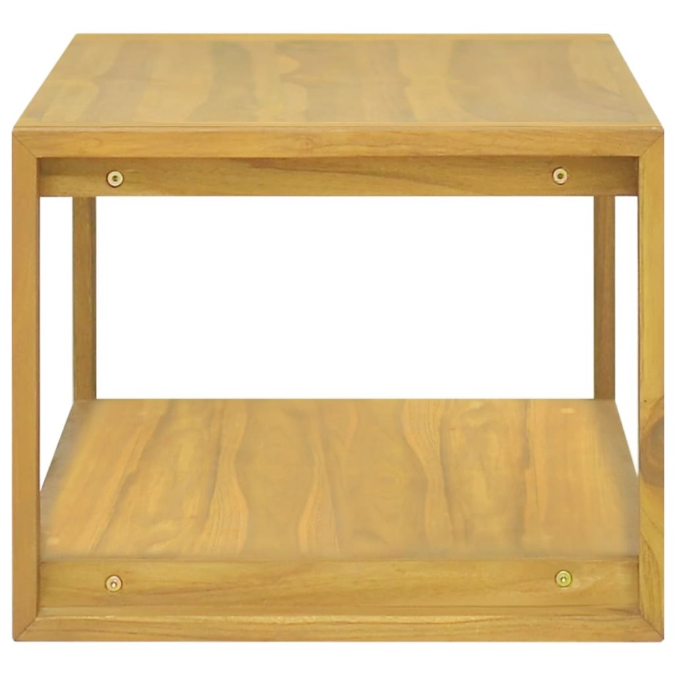 Armario de baño de pared madera maciza de teca 110x45x35