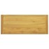 Armario de baño de pared madera maciza de teca 110x45x35