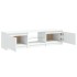 Mueble para TV con luces LED blanco 140x40x35,5