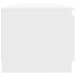 Mueble para TV con luces LED blanco 140x40x35,5