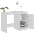 Escritorio de madera contrachapada blanco 100x50x76