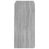 Aparador con luces LED gris Sonoma 80x35x75