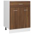 Armario bajo de cocina madera ingeniería marrón