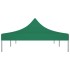Techo de carpa para celebraciones verde 6x3 m 270