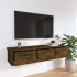 Armario pared madera contrachapada roble ahumado 88x26x18,5