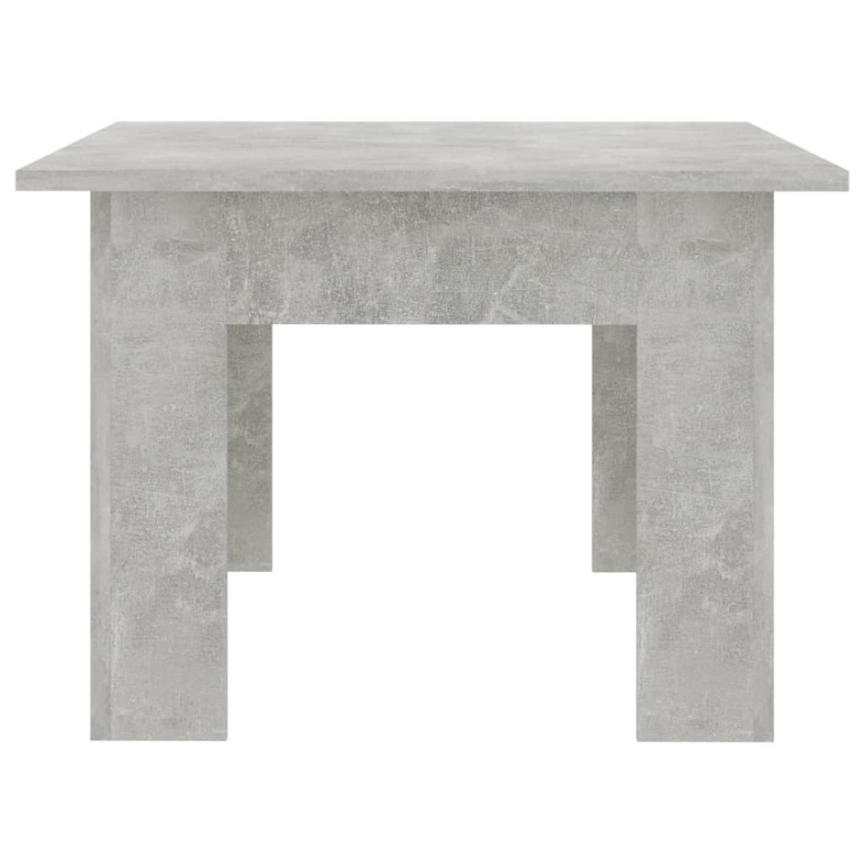 Mesa de centro madera contrachapada gris hormigón 100x60x42