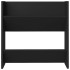 Zapateros de pared 4 uds madera contrachapada negro 60x18x60