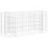 Arriate de gaviones de hierro galvanizado 120x50x50