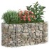 Arriate de gaviones de hierro galvanizado 120x50x50