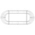 Arriate de gaviones de hierro galvanizado 120x50x50