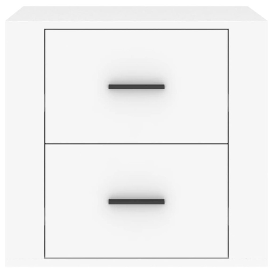 Mesita de noche blanca 50x39x47