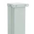 Toldo lateral retráctil de jardín azul 170x300