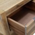 Mesita de noche con cajón madera acacia maciza 40x30x48