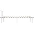 Estructura de cama sin colchón metal blanco 90x200