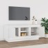 Mueble para TV madera contrachapada negro 102x35x45