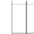 Biombo divisor de 6 paneles de tela blanco 300x220