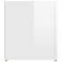 Muebles para TV 2 uds madera blanco brillo 80x31,5x36