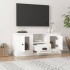 Mueble para TV madera contrachapada blanco 100x35,5x45