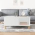 Mesa de centro madera contrachapada blanco 80x80x36,5