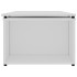 Mesa de centro madera contrachapada blanco 150x50x35