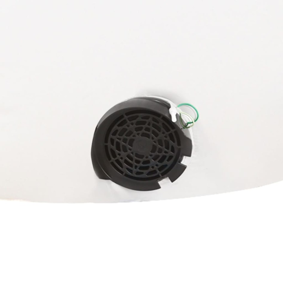 Puerta de arco inflable de Navidad con LED 380